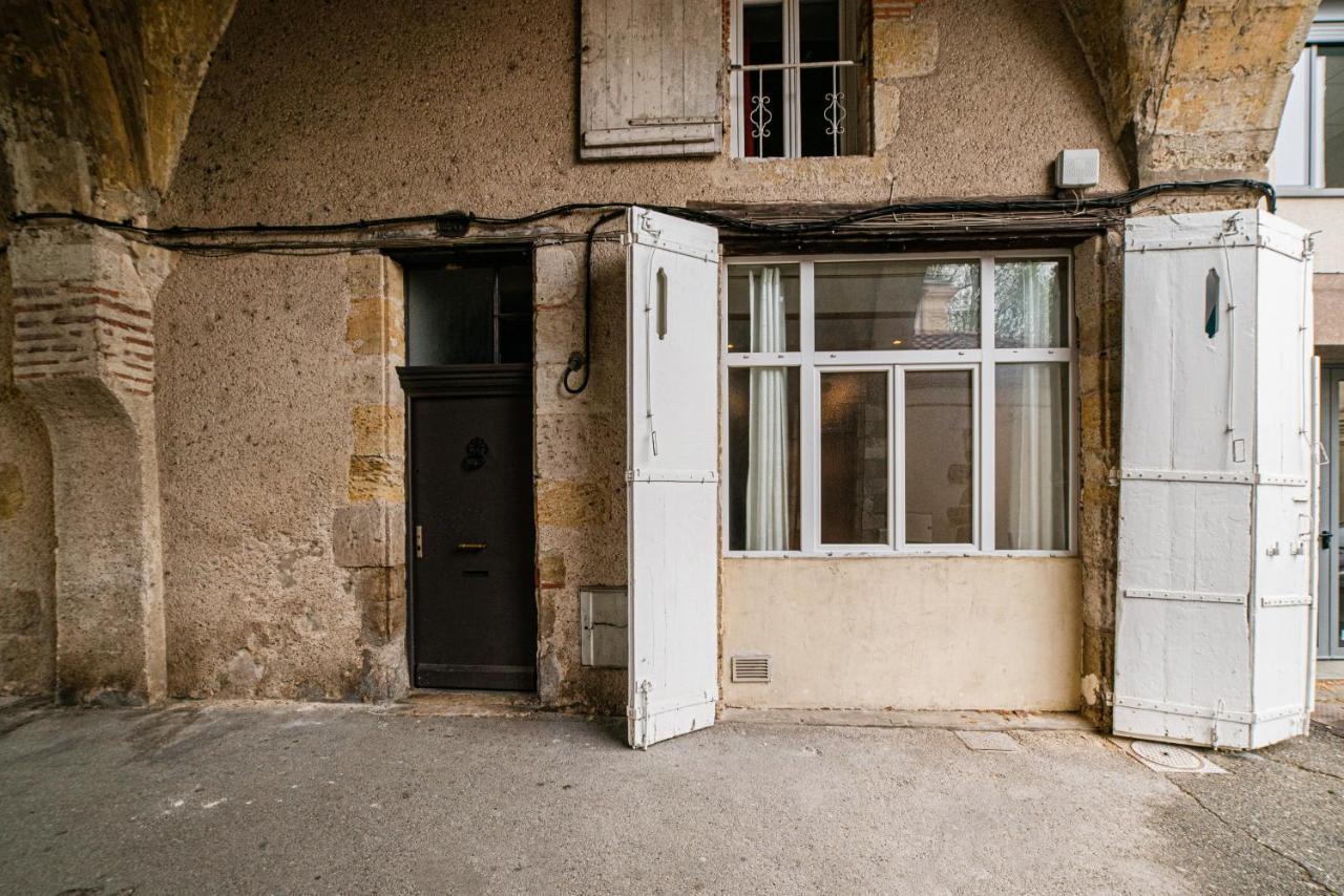 Centre Historique - Cour Privee - Arrivee Autonome Daire Agen Dış mekan fotoğraf