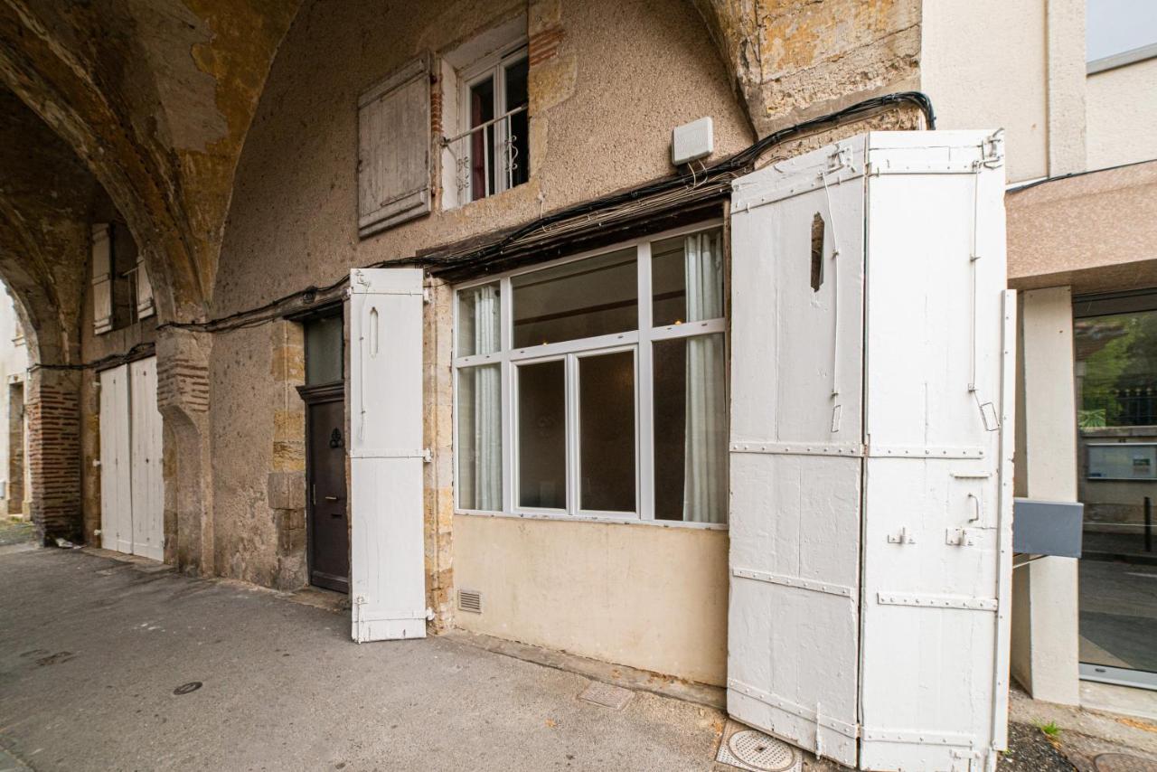 Centre Historique - Cour Privee - Arrivee Autonome Daire Agen Dış mekan fotoğraf